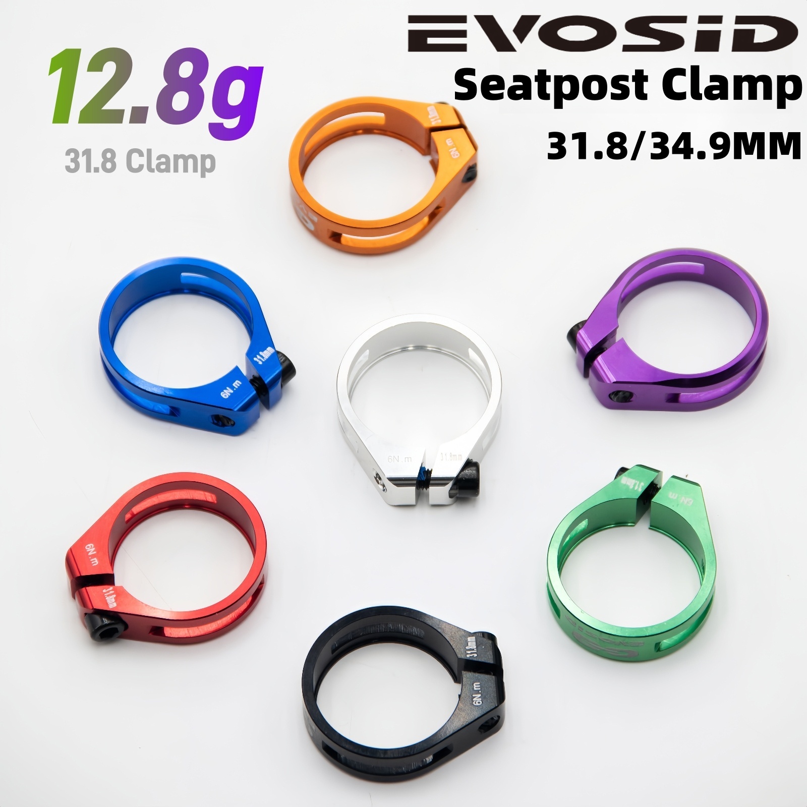 Pipe Clamp Bar - EVOSID MTB 자전거 시트 포스트 클램프