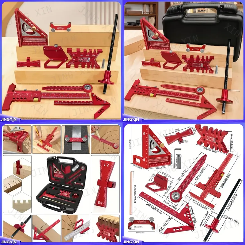 Workshop Joinery Tools - 워크샵 목수용 다기능 마킹 목공 도구