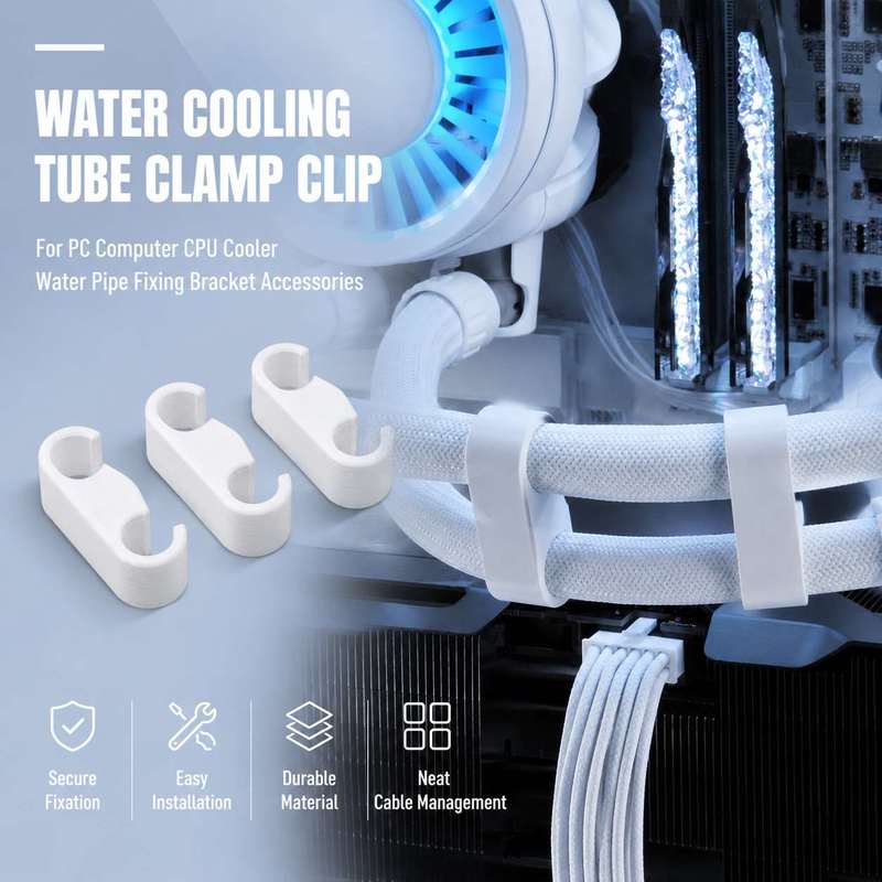 Pipe Clamp Bar - 컴퓨터 CPU 쿨러용 PC 수냉 튜브