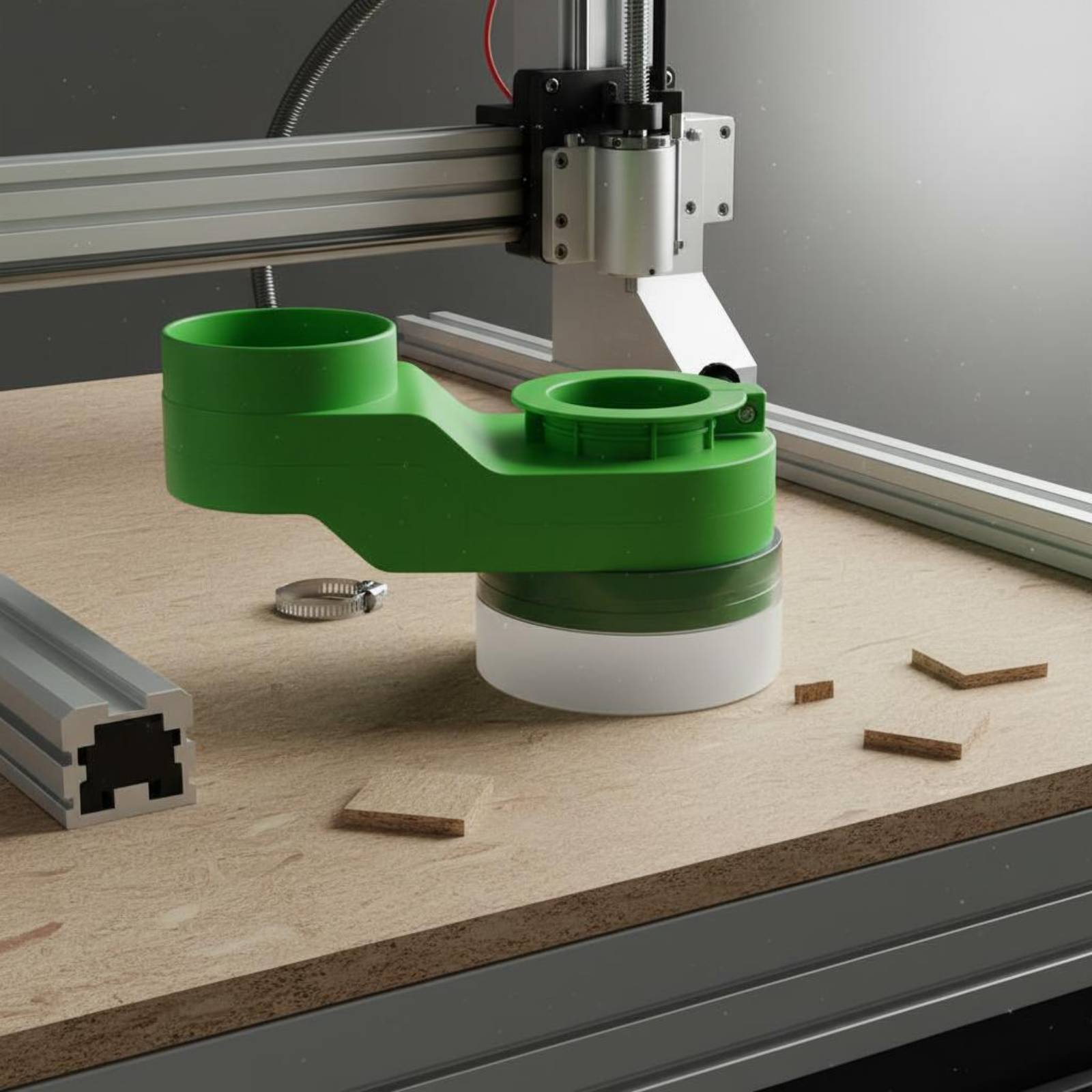 Workshop Cleaning Tools - 스핀들 먼지 커버, 깨끗한 절삭 CNC