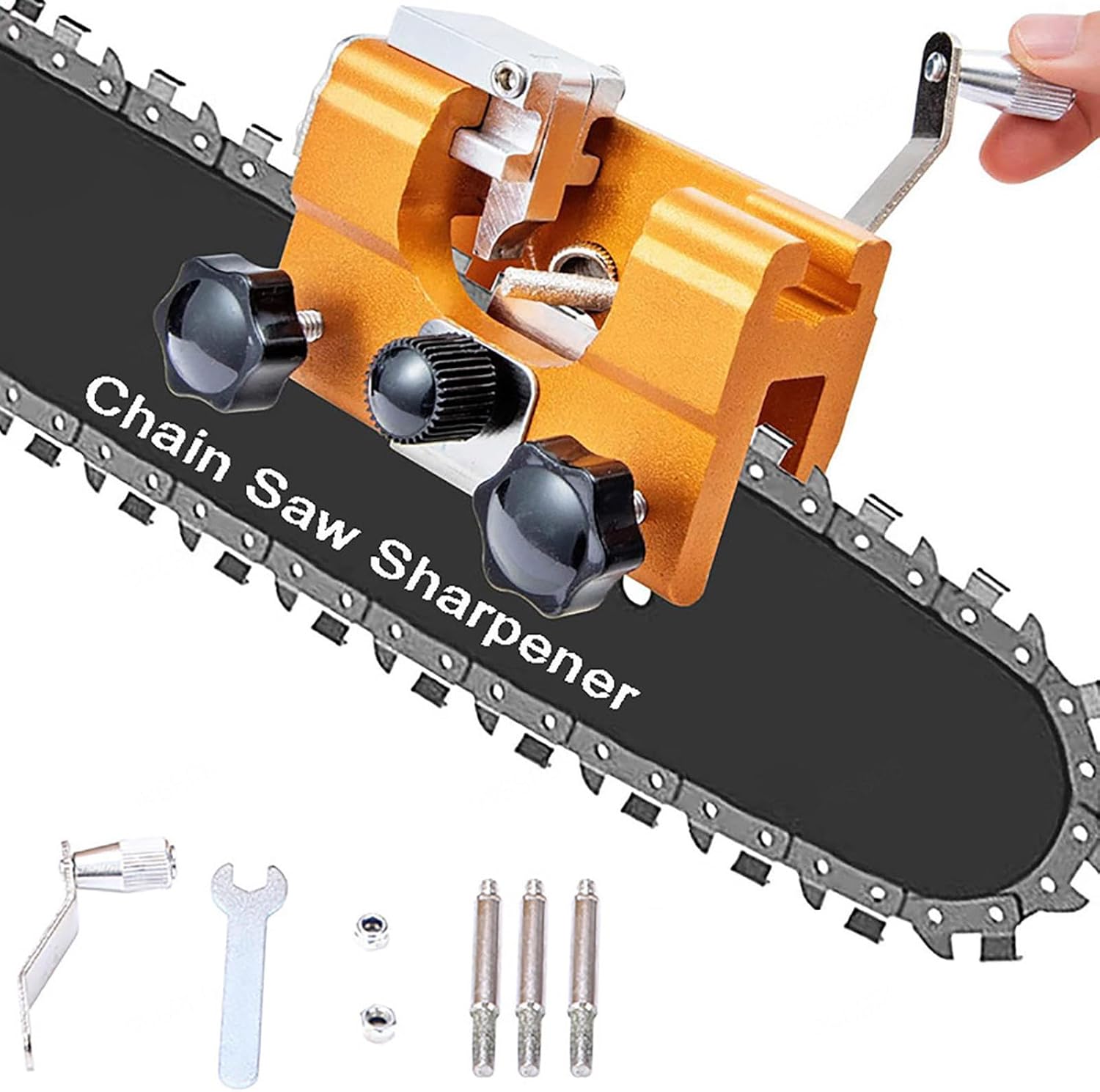 Workshop Cleaning Tools - 휴대용 수동 체인톱 날 연마기 도구