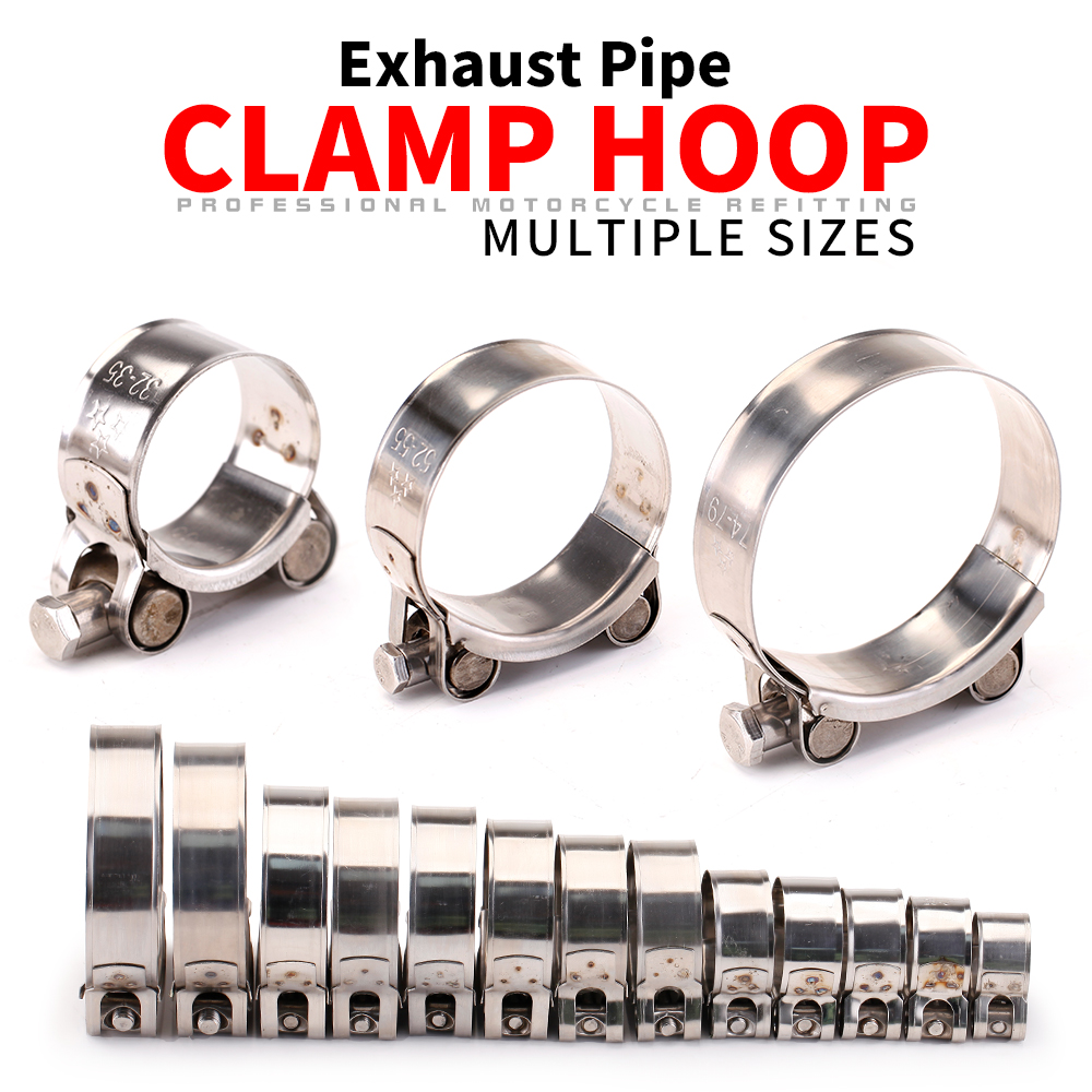 26-85mm 스테인레스 스틸 오토바이 배기 파이프 클 - Pipe Clamp Bar 리뷰 및 가격