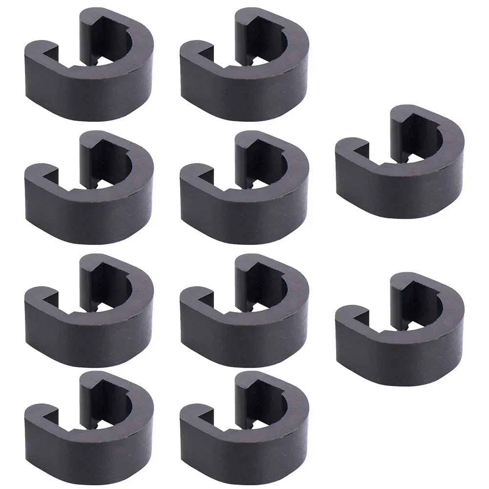 10pcs 자전거 C-클립 버클 브레이크 기어 케이블  - Pipe Clamp Bar 리뷰 및 가격