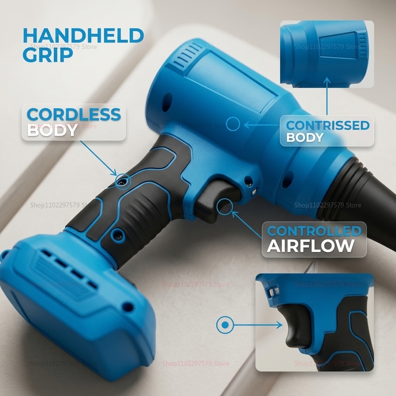 18V 브러시리스 무선 에어 더스터 전동 블로워 먼지  - Workshop Cleaning Tools 리뷰 및 가격